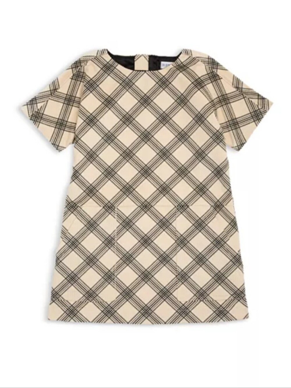 $620 Burberry Sz 6 Girls' Rana Check Dress